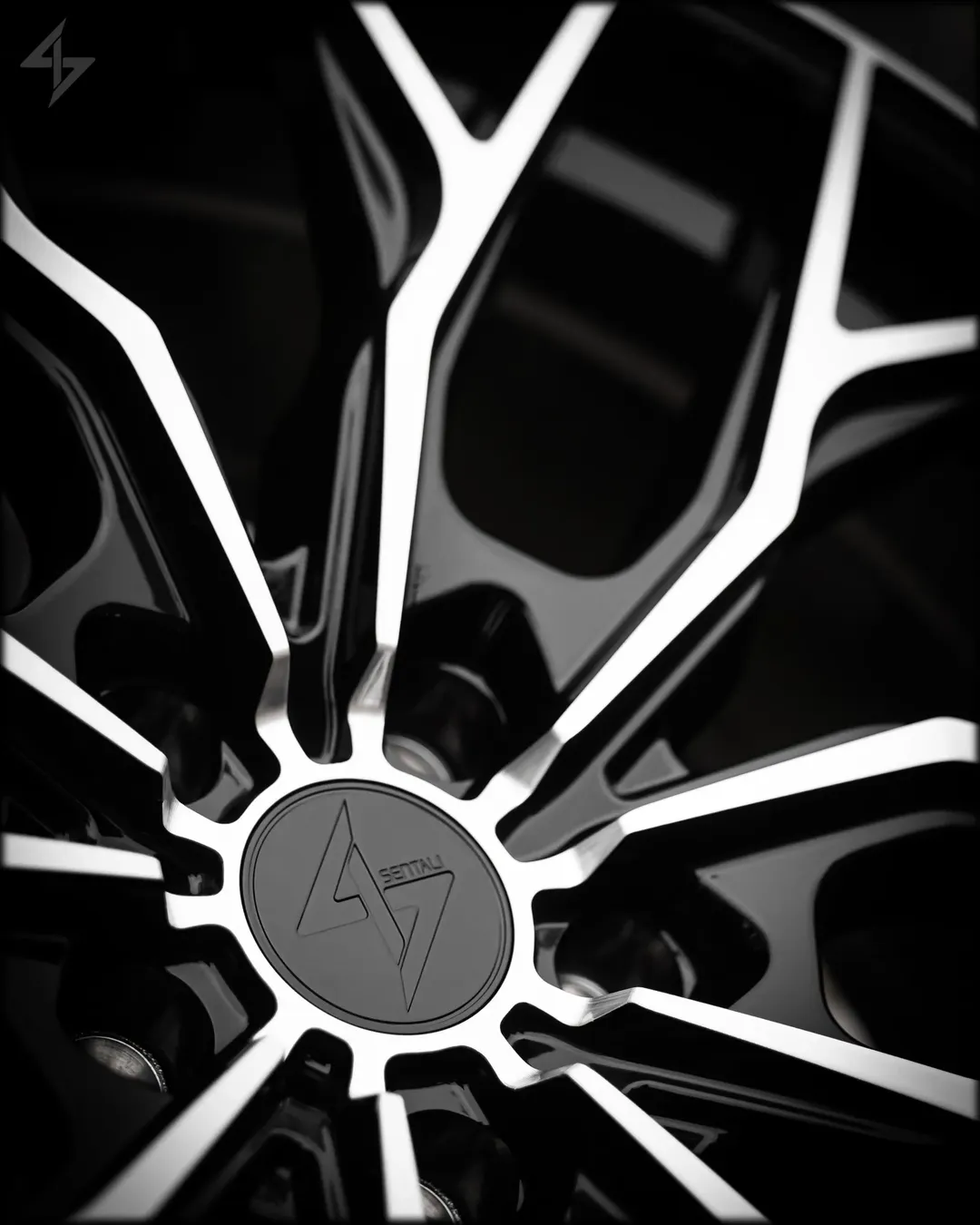 Roues Sentali Breakout sur le véhicule d'un client