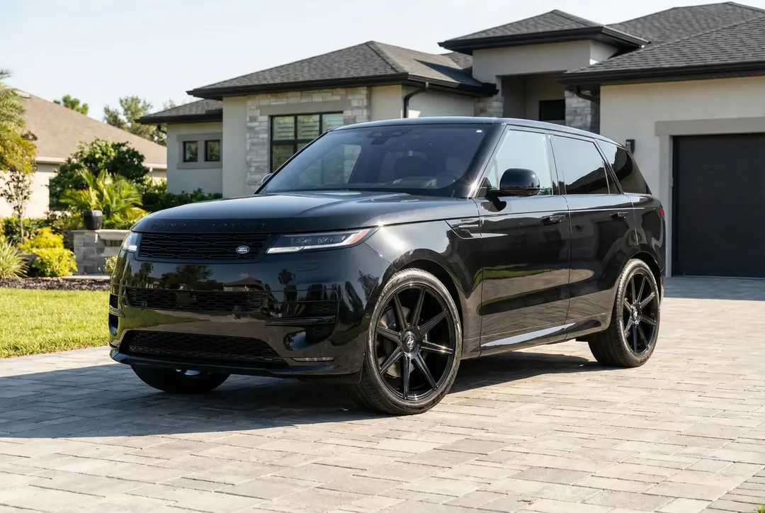 Roues Sentali Aristocrat sur le véhicule d'un client