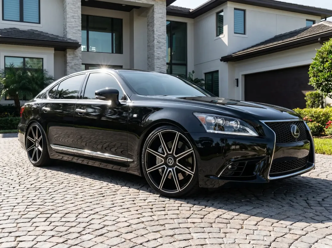 Roues Sentali Aristocrat sur le véhicule d'un client