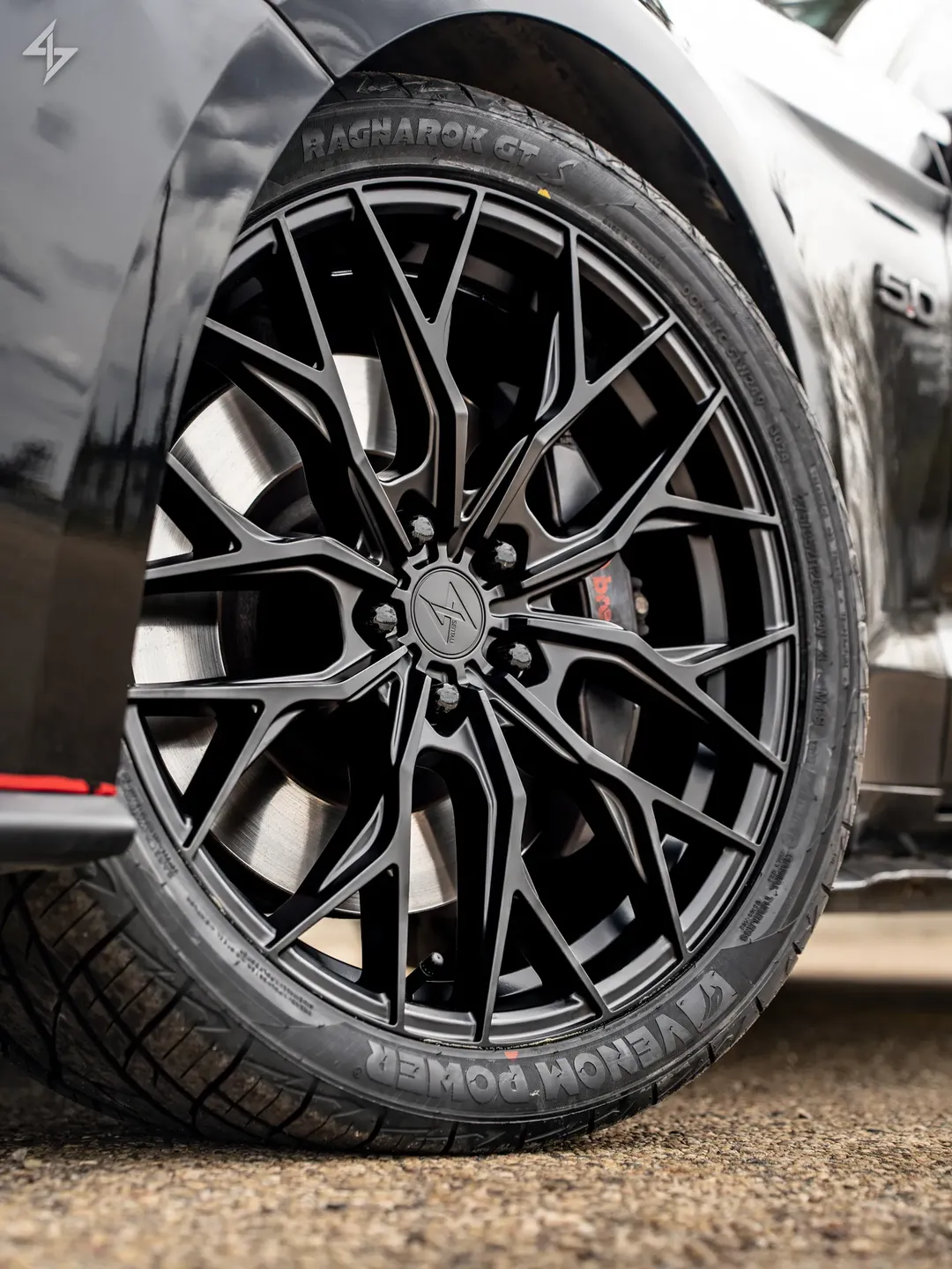 Roues Sentali Breakout sur le véhicule d'un client