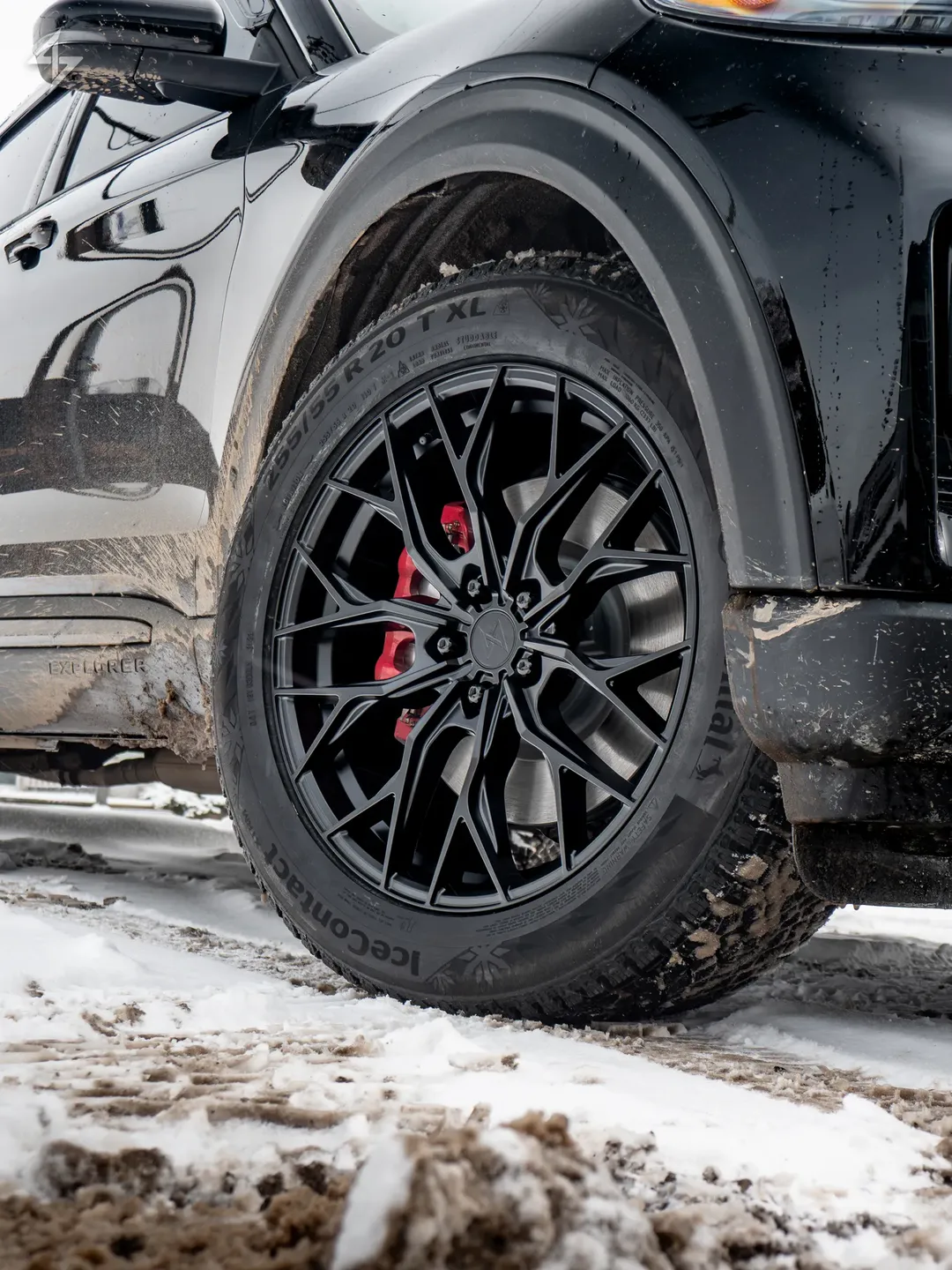 Roues Sentali Breakout sur le véhicule d'un client