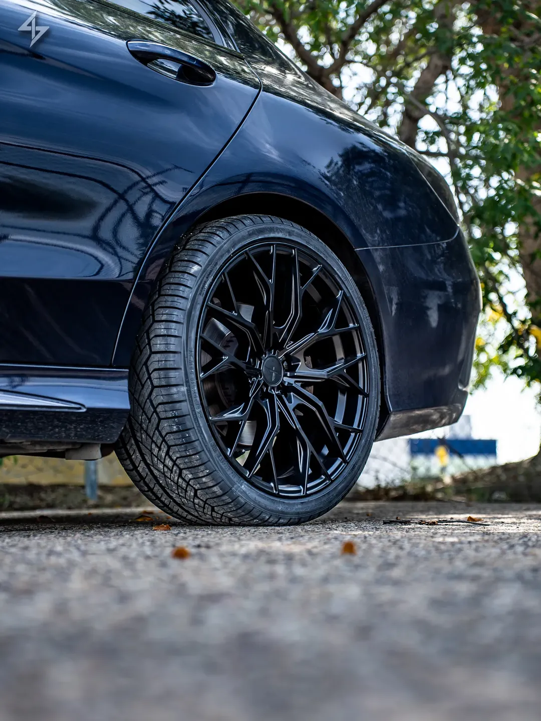 Roues Sentali Breakout sur le véhicule d'un client