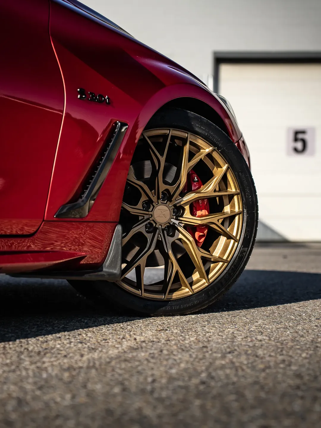 Roues Sentali Breakout sur le véhicule d'un client