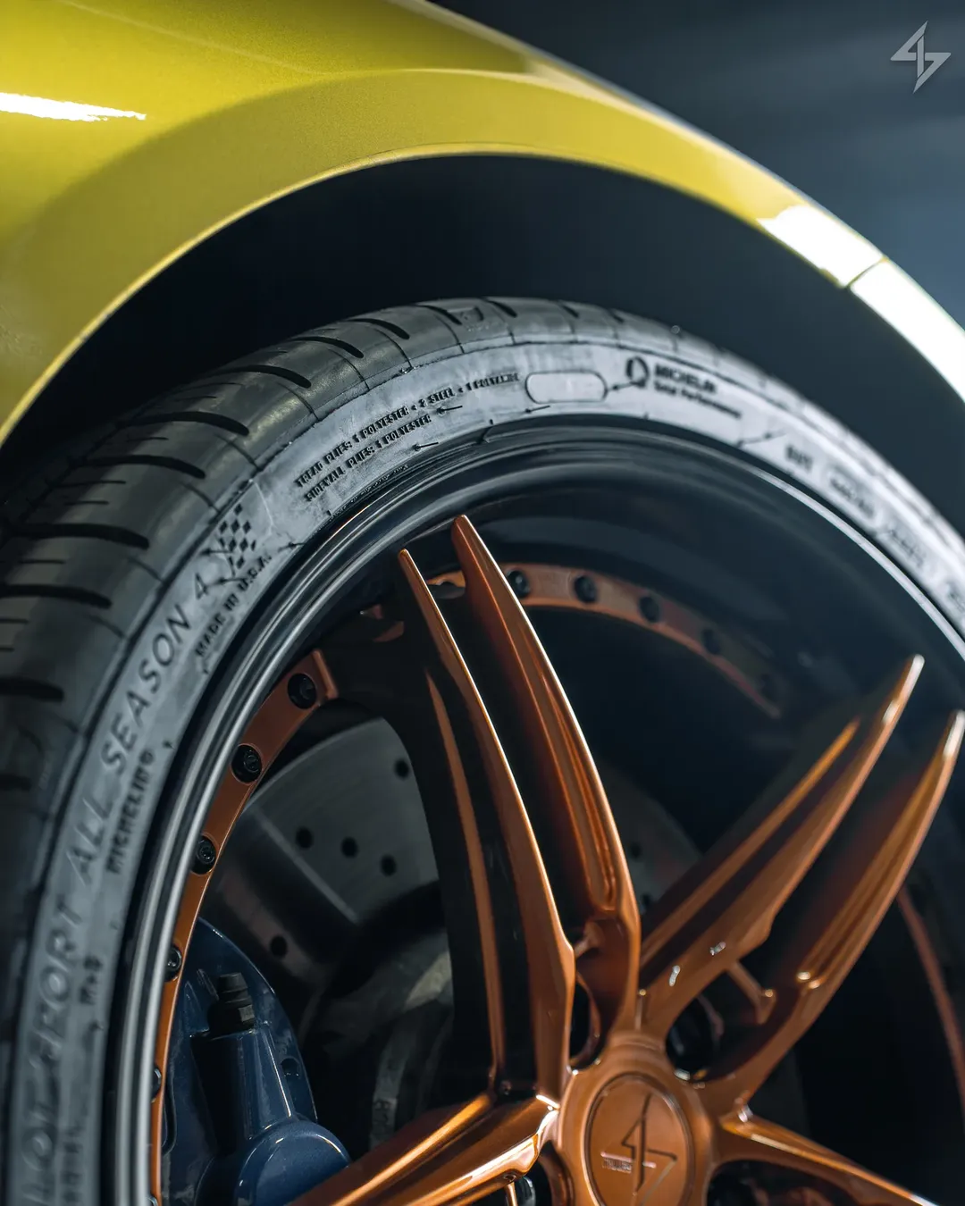 Roues Sentali Evo sur le véhicule d'un client