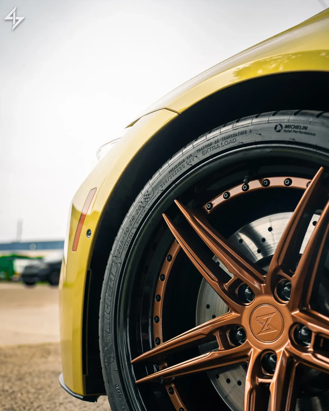 Roues Sentali Evo sur le véhicule d'un client