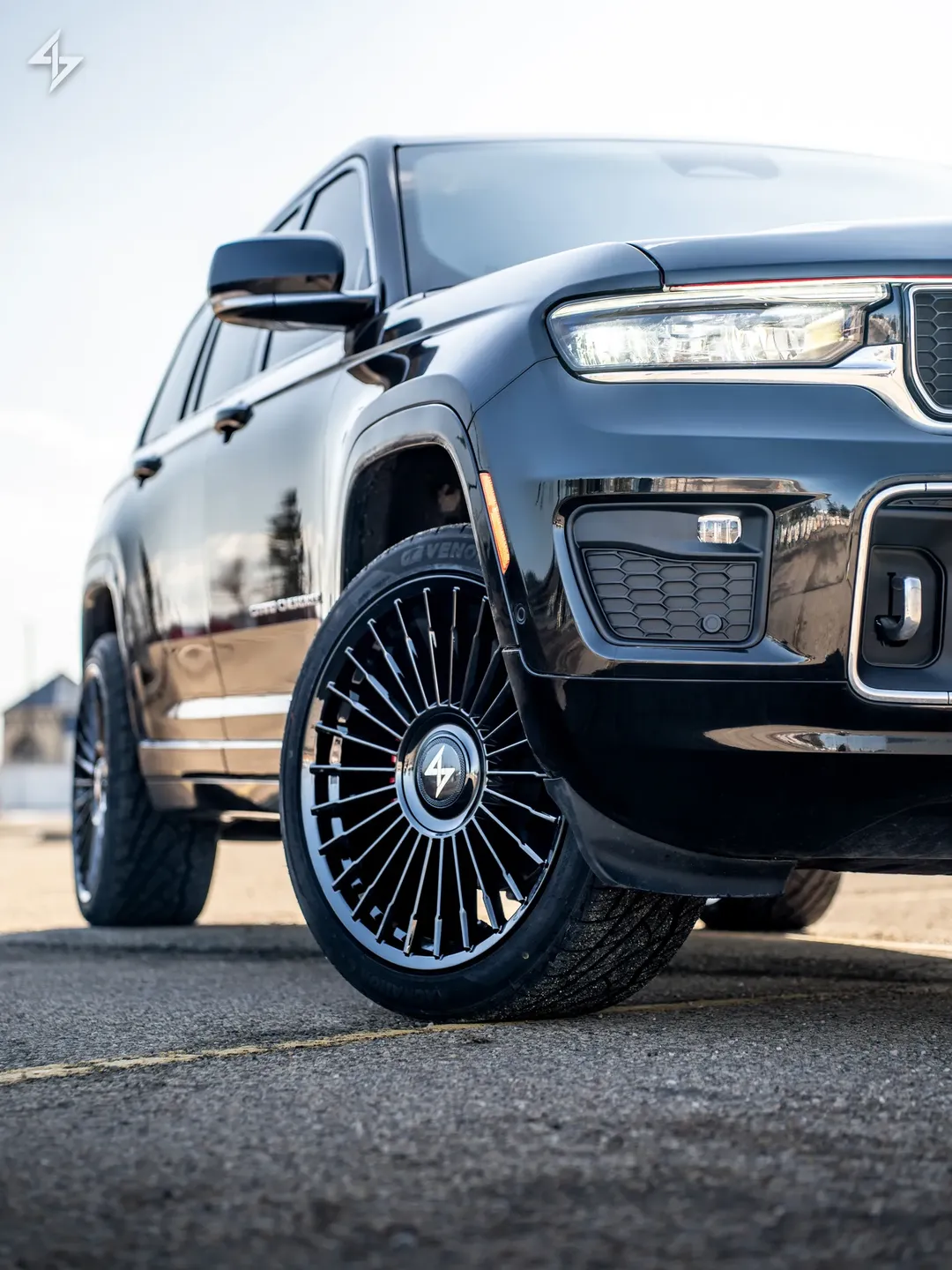Roues Sentali Royale sur le véhicule d'un client
