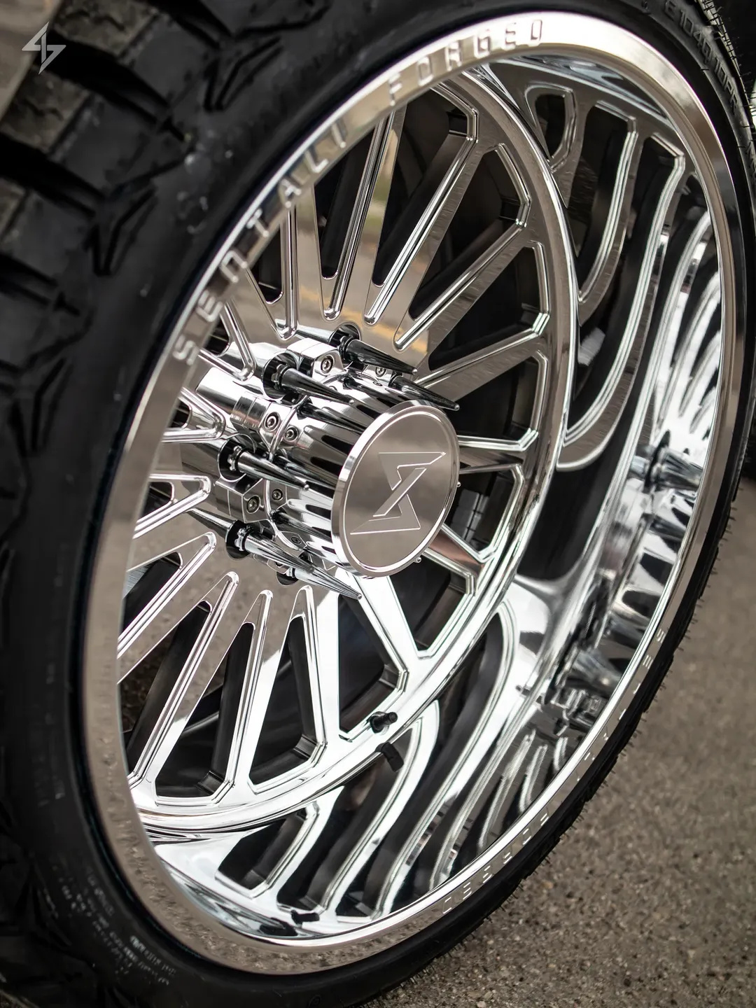 Roues Sentali SF-2 sur le véhicule d'un client