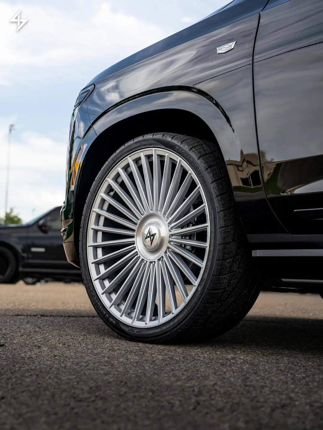 Roues Sentali Spectre sur le véhicule d'un client