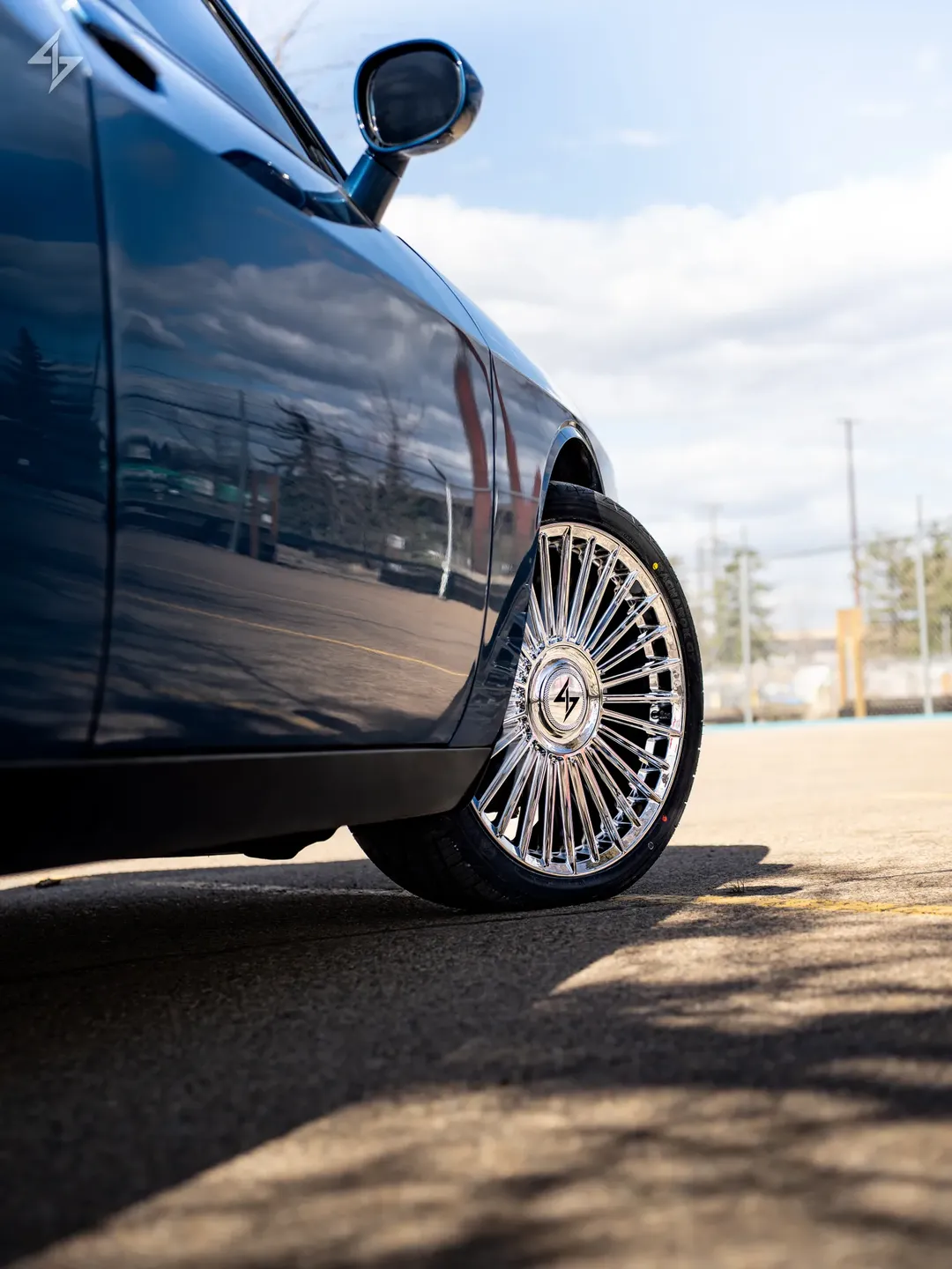 Roues Sentali Spectre sur le véhicule d'un client
