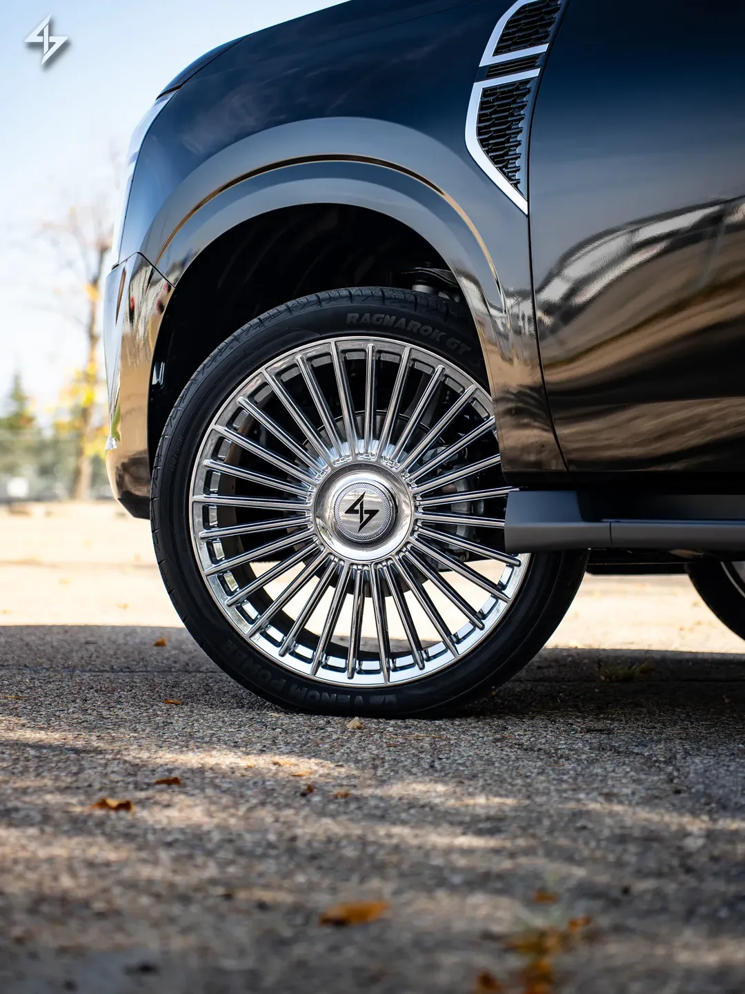 Roues Sentali Spectre sur le véhicule d'un client