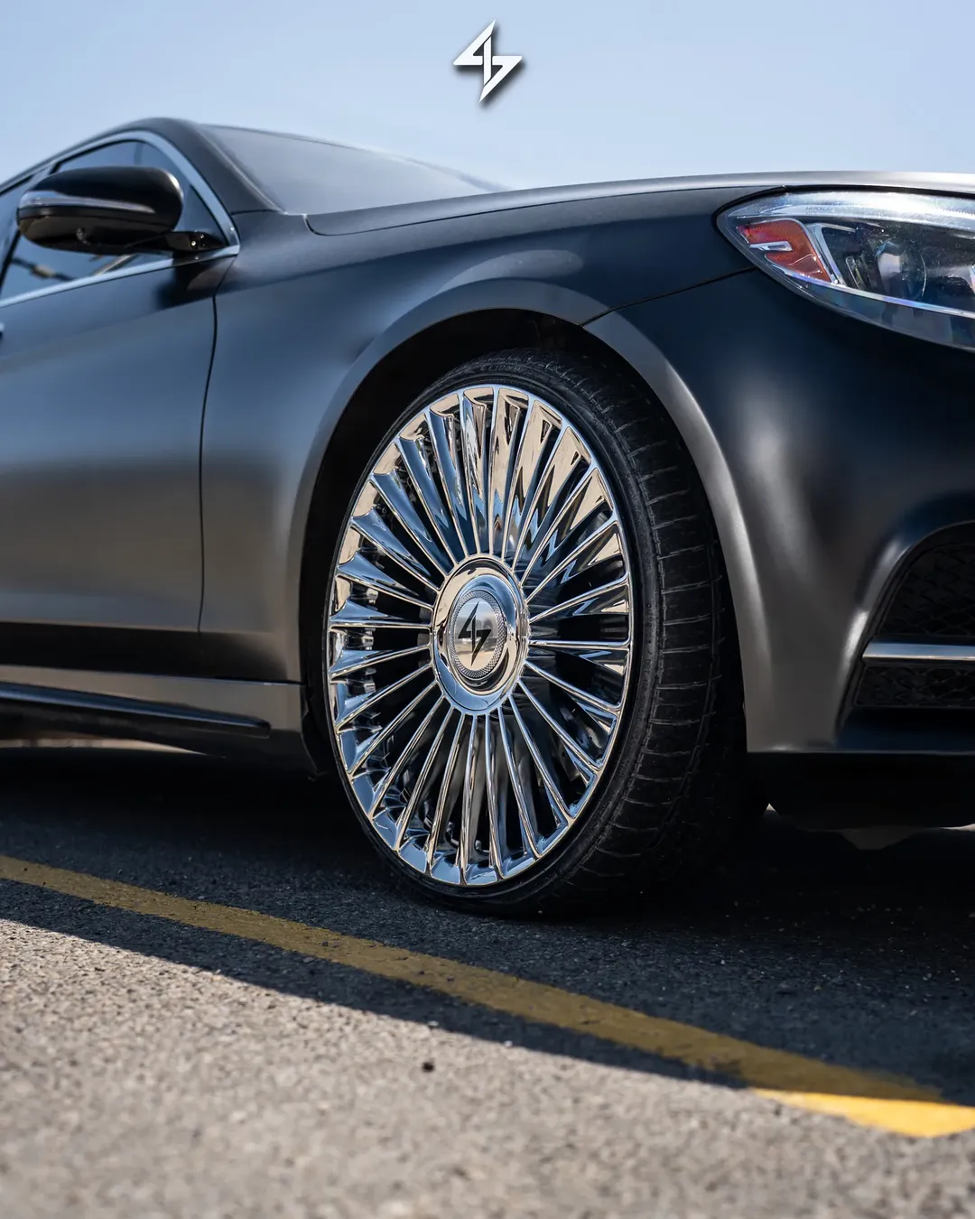 Roues Sentali Turbine sur le véhicule d'un client