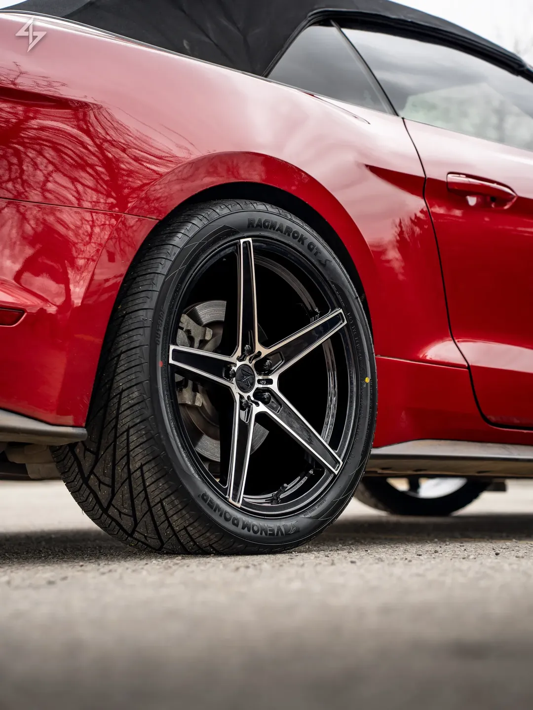 Roues Sentali Xenon sur le véhicule d'un client