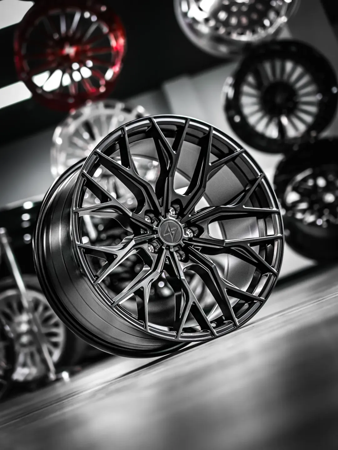 Roues Sentali Breakout sur le véhicule d'un client