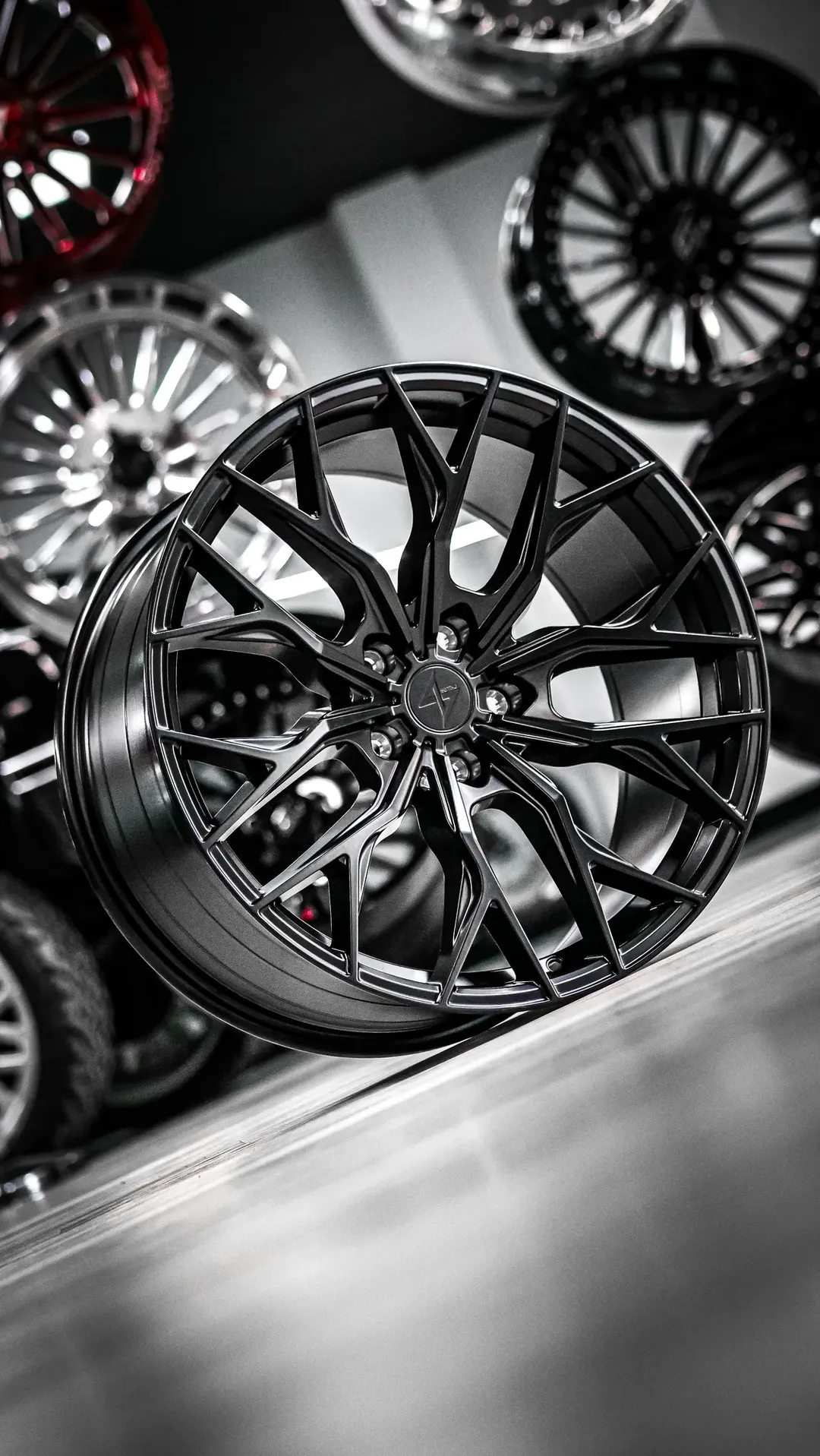 Roues Sentali Breakout sur le véhicule d'un client