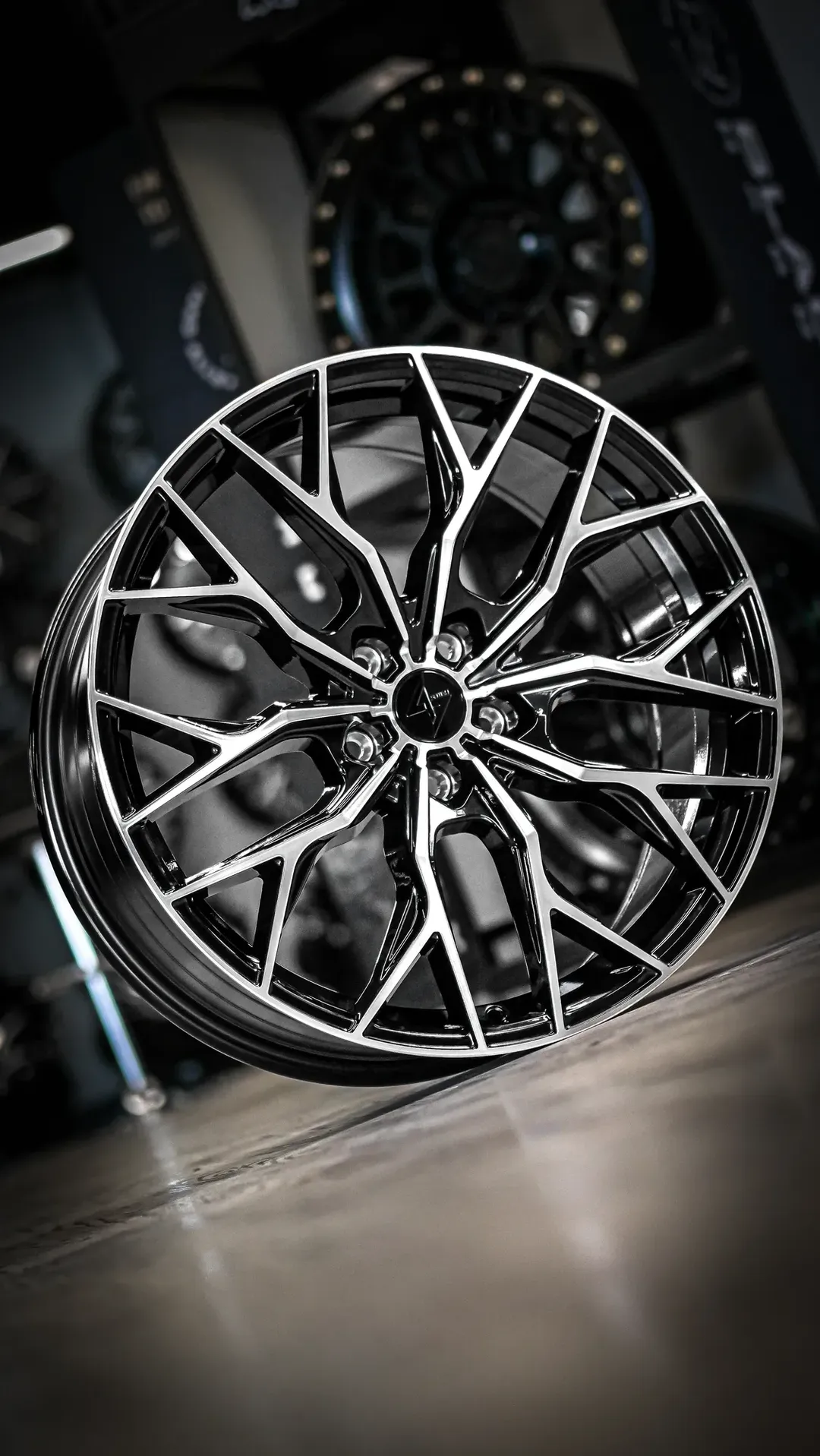 Roues Sentali Breakout sur le véhicule d'un client