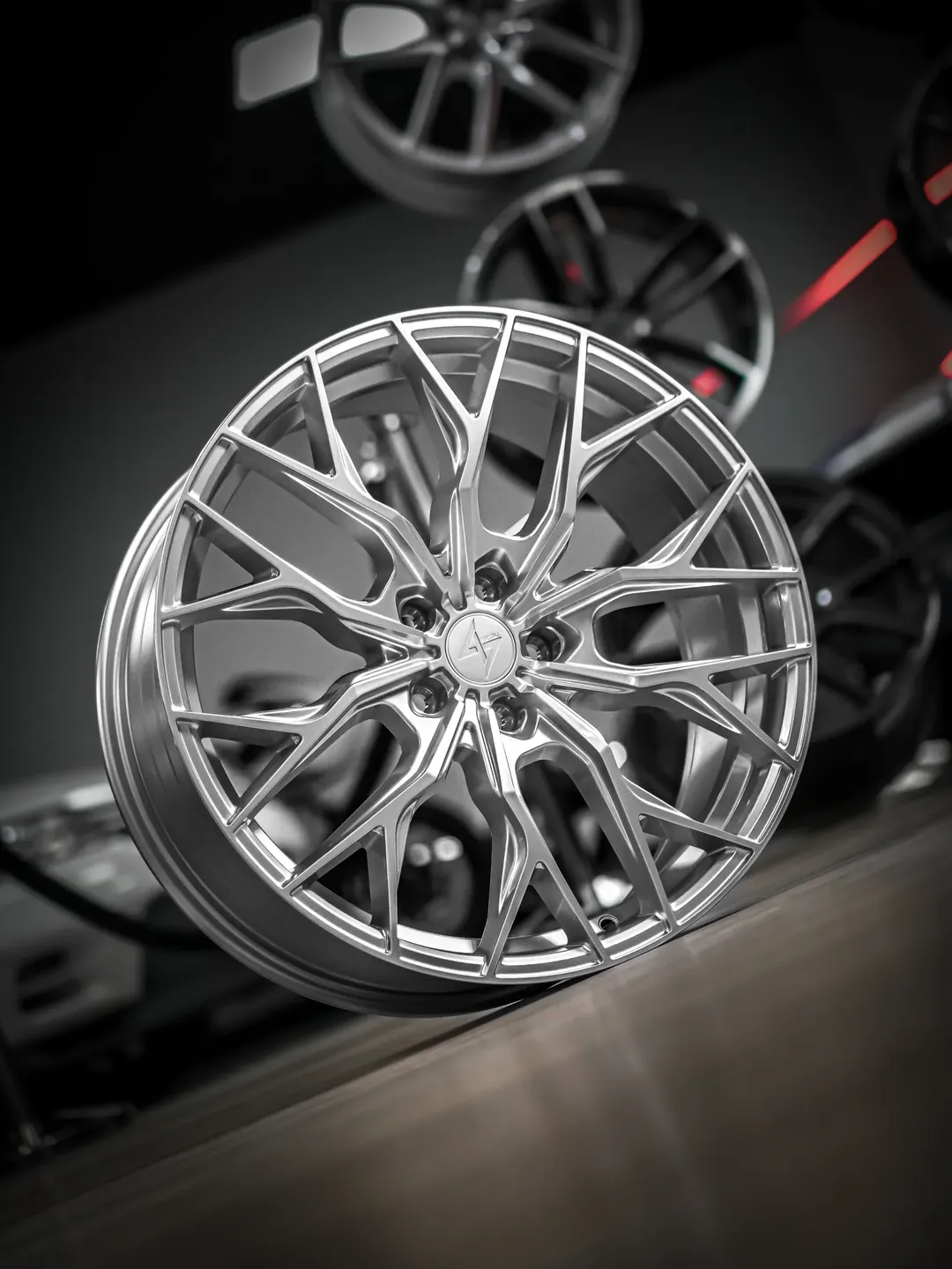 Roues Sentali Breakout sur le véhicule d'un client