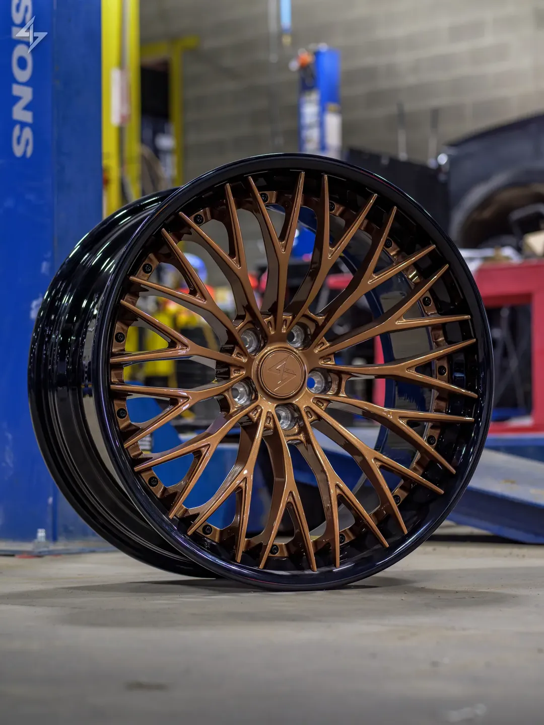 Roues Sentali Strada sur le véhicule d'un client